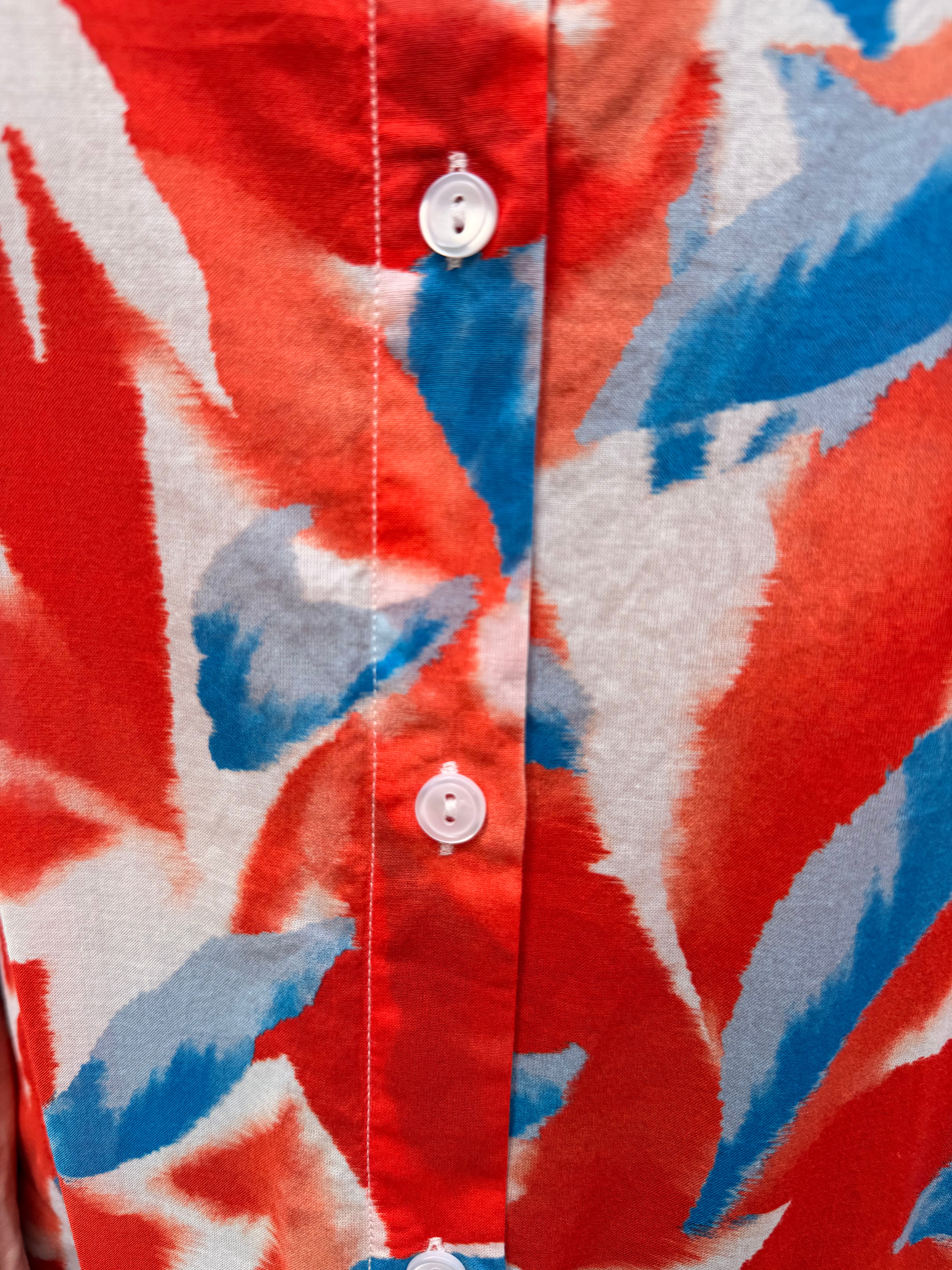 Saint James Alice MC Bluse mit Printmuster