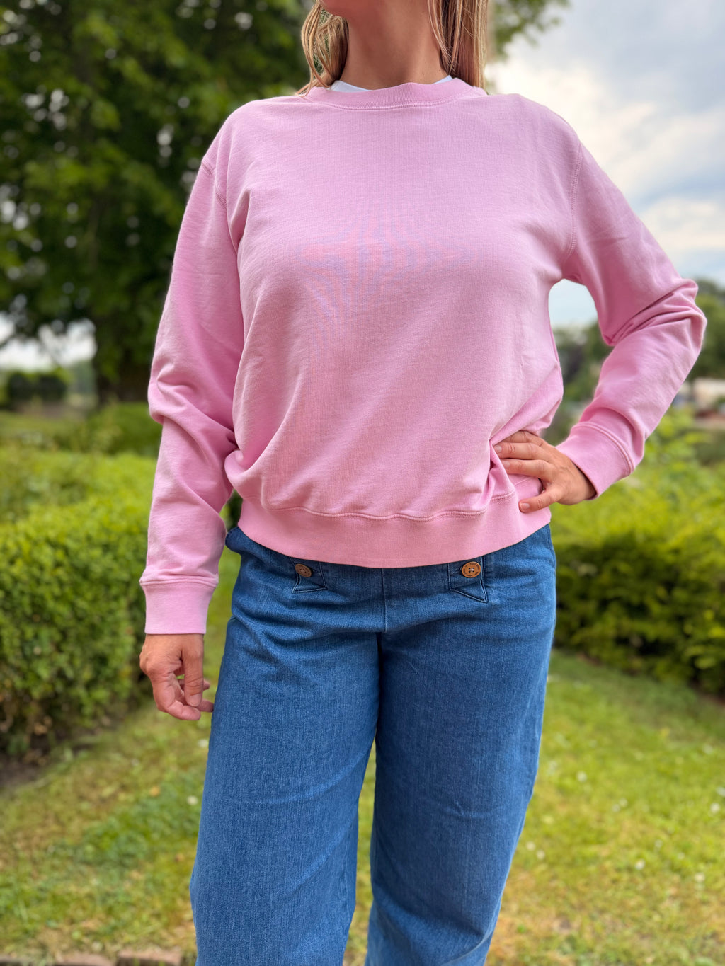 Saint James Sweatshirt Lise - Rosa