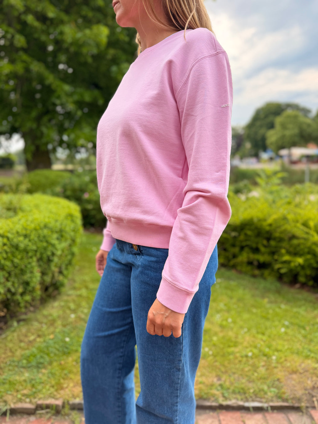 Saint James Sweatshirt Lise - Rosa
