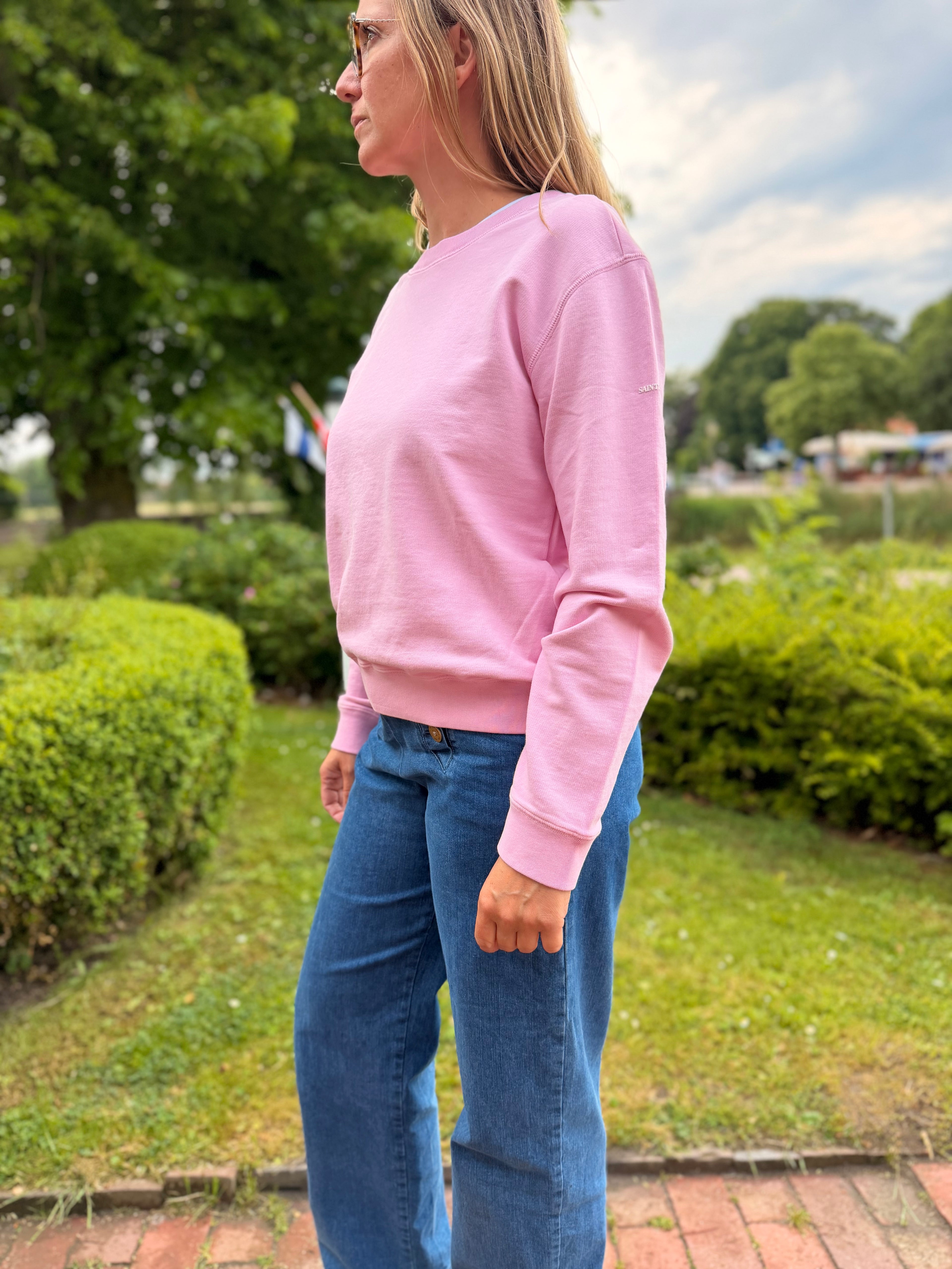 Saint James Sweatshirt Lise - Rosa