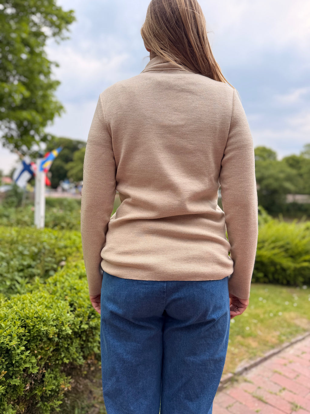 Saint James Troyer aus reiner Schurwolle - Beige