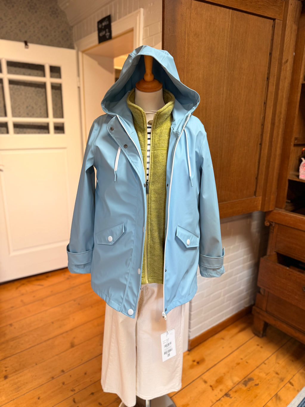 Saint James - Ste Gaia Regenjacke - Hellblau