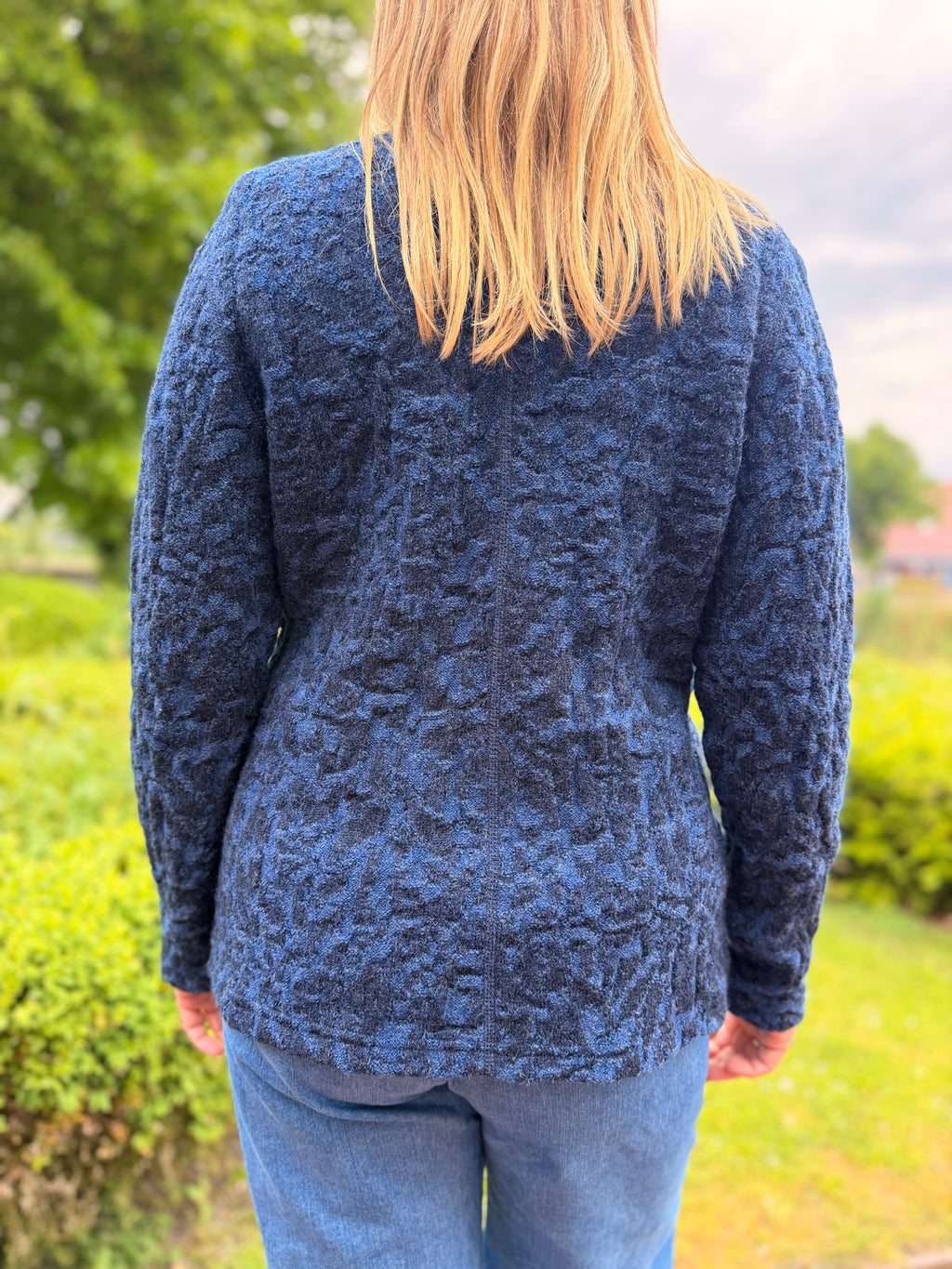 Ivanhoe Tuva Wolljacke - Light Navy
